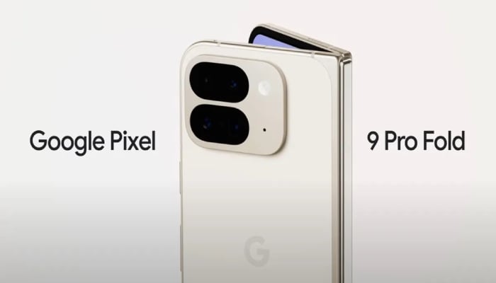 An undated image of the Google Pixel 9 Pro Fold. — Google