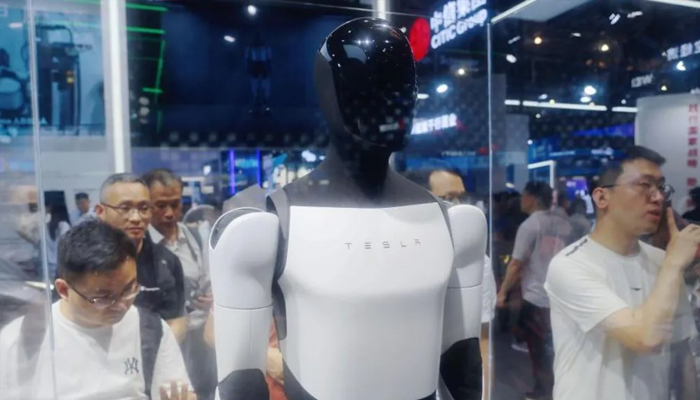 An undated image of Tesla robot. — Getty Images