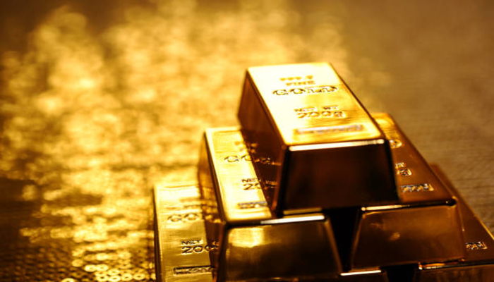 An undated image of gold bars. — iStock