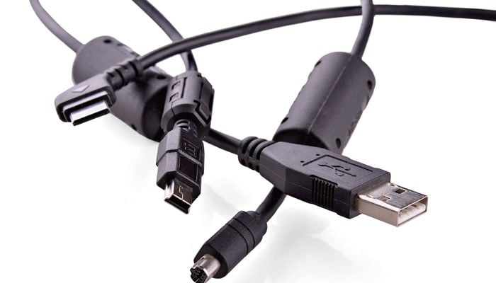 An undated image of USB cables. — Pixabay