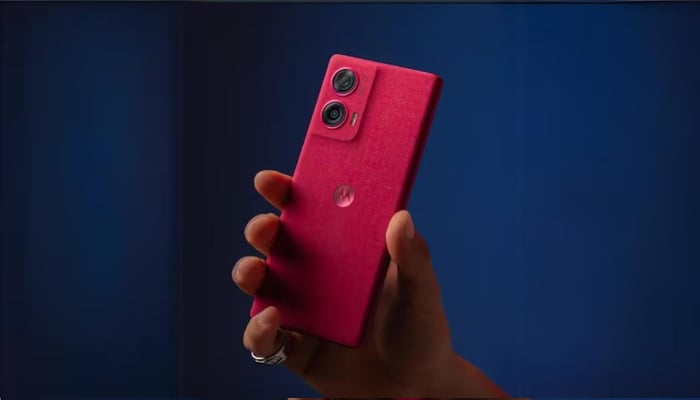 An undated image of Motorola Edge 50 Fusion. — Motorola