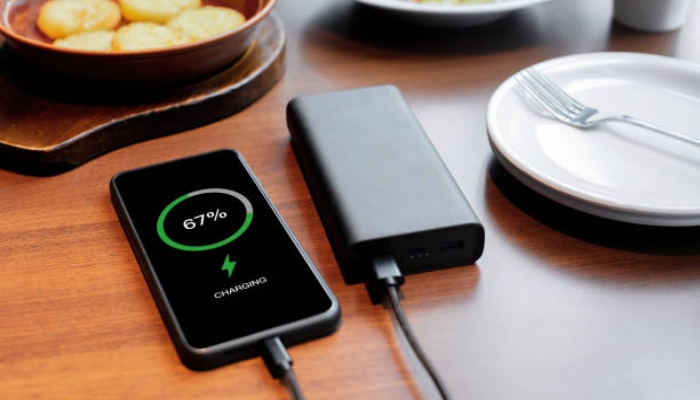 An undated image of a power bank in use. — iStock