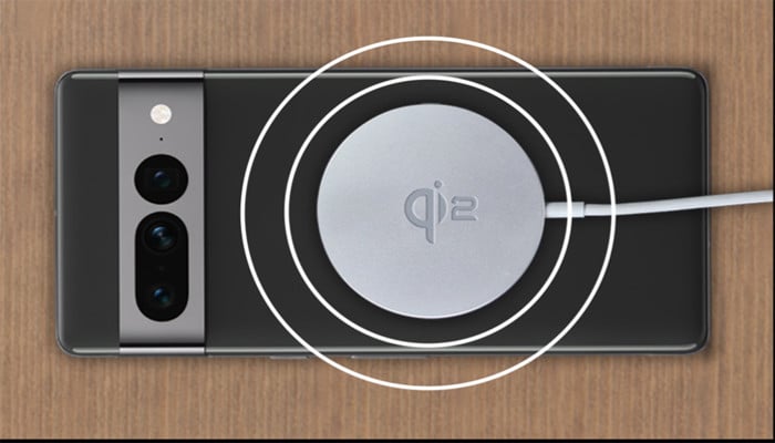 A representational image of Qi2 wireless charging. — Qi Wireless Power
