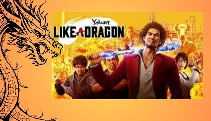 An undated image of Yakuza: Like a Dragon poster. — Steam/Canva