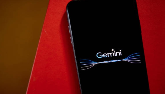 An undated image of the Gemini home screen. — Gettyimages