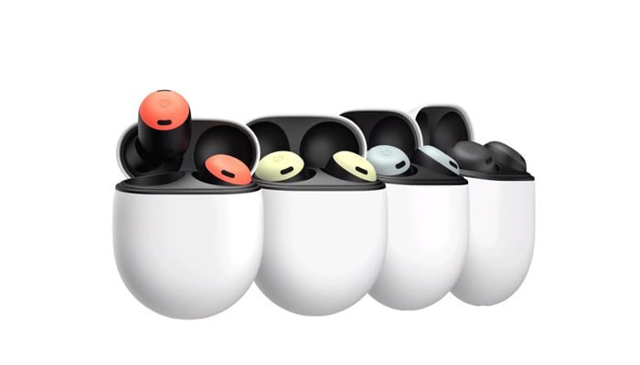 An undated image of Pixel Buds Pro. — Google