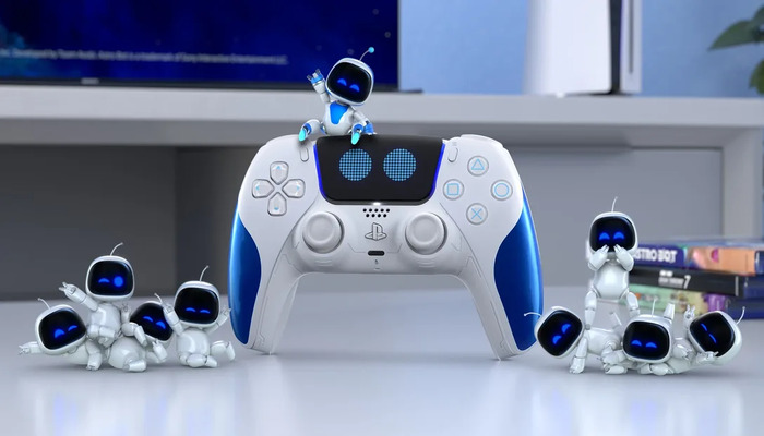 An undated image of Astro Bot DualSense controller. — PlayStation