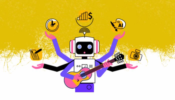 A representational image of a chatbot. — Canva