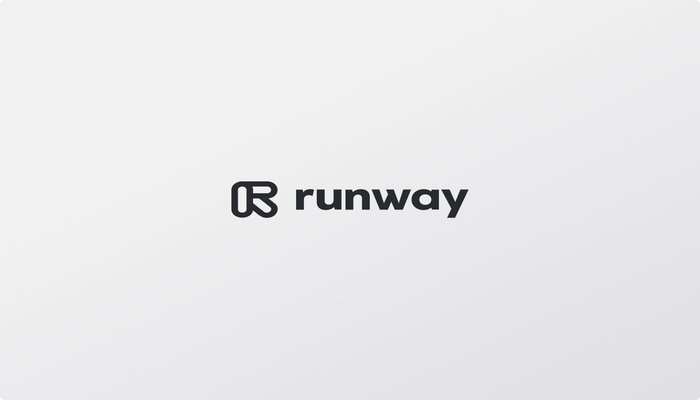 An undated image of Runway AI logo. — Runway