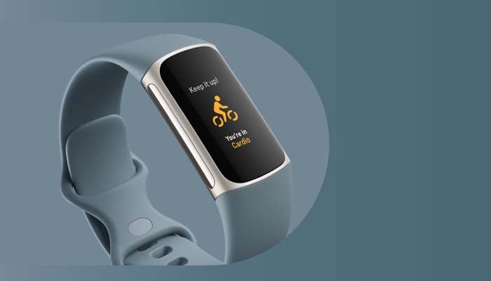 An undated image of Fitbit Charge 5. — Fitbit