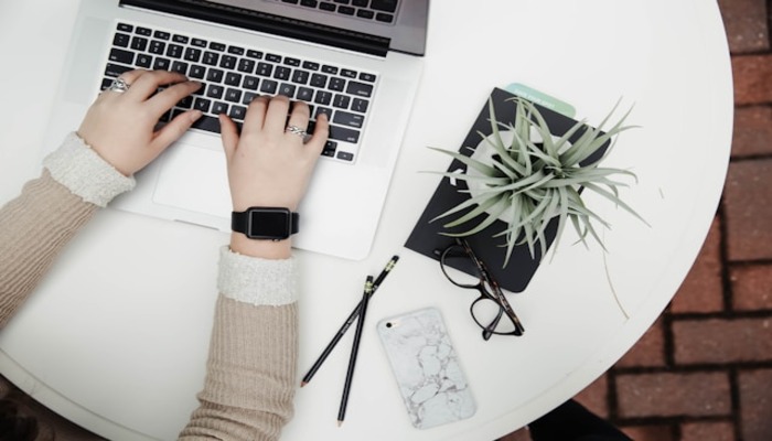 An undated image of a person using a laptop. — Unsplash