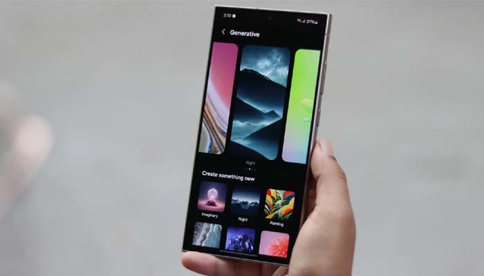 An undated image of Samsung phone. — SamMobile