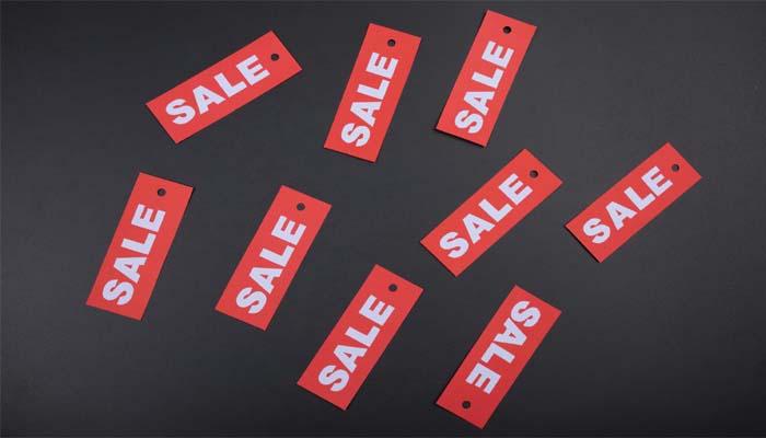 An undated image of Sale. — Unsplash