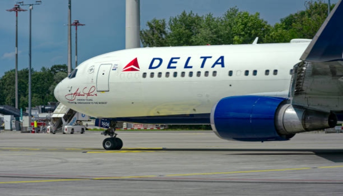 An undated image of a Delta airline. — iStock