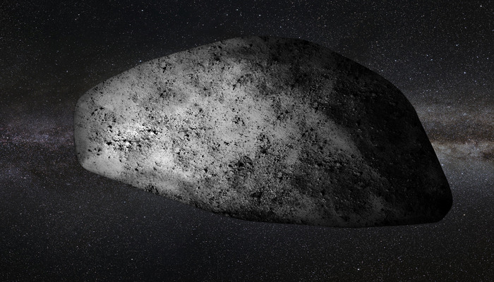 An artists impression of an Apophis asteroid. — European Space Agency