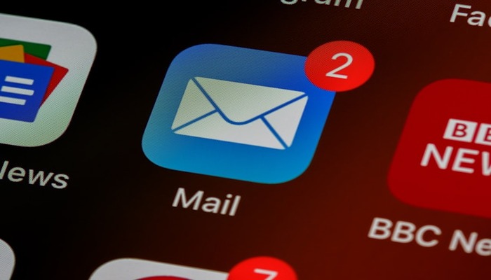 An undated image of Mail app on an iPhone screen.— Unsplash