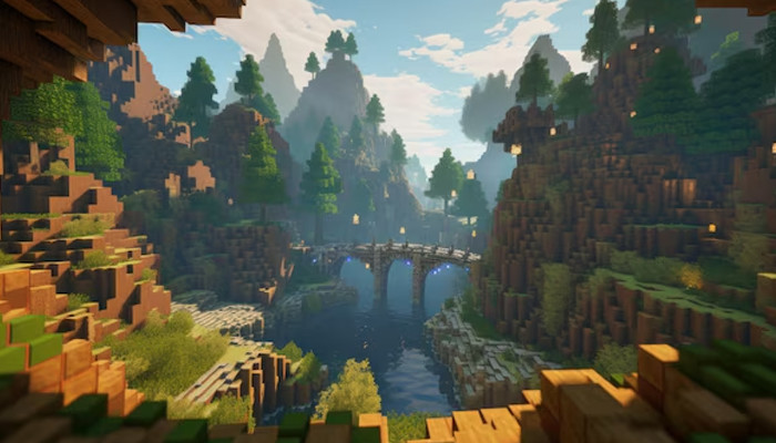 An undated in-game image of Minecraft. — Freepik