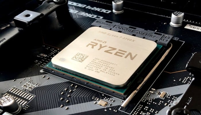 An undated image of an AMD Ryzen chip. — Unsplash