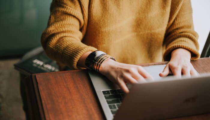 An undated iamge of a person using laptop. — Unsplash