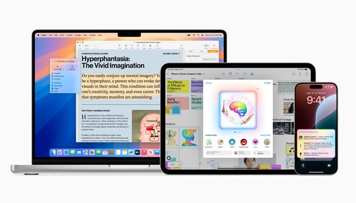 An undated image of Apple Intelligence. — Apple