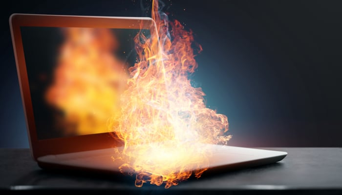 An undated image of laptop. — ShutterStock