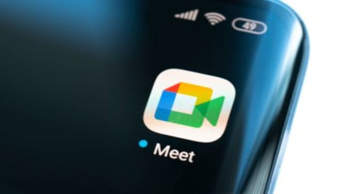 An undated image of Google Meet logo. — DepositPhotos