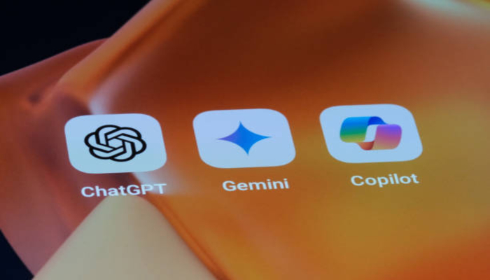 An undated image displaying AI tools icon on a screen. — iStock