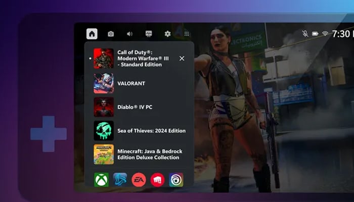 An undated image of Microsoft Xbox Game Bar. — Microsoft