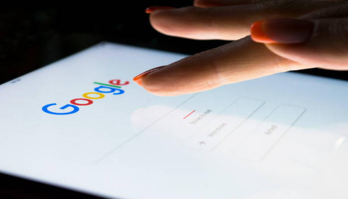 An undated image of Google search bar. — iStock