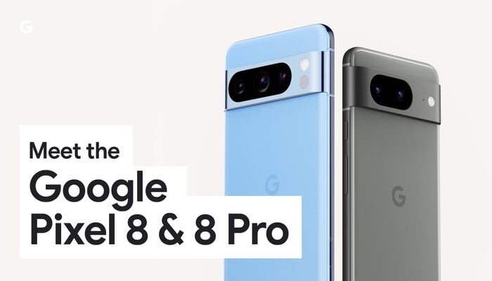 An undated image of Pixel 8 and 8 Pro. — Google