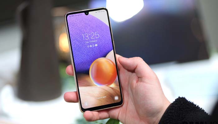 An undated image of Galaxy A33. — SamMobile