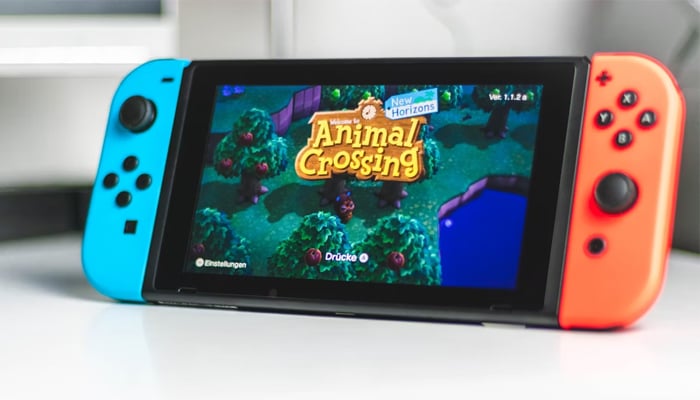 An undated image of Nintendo Switch console. — Unsplash