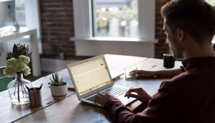 An undated image of a person using a laptop. — Unsplash