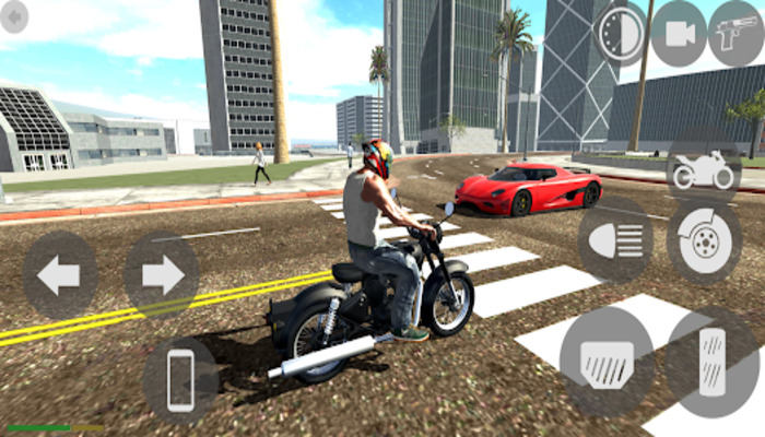 An undated in-game image of Indian Bike Driving 3D. — Google PlayStore