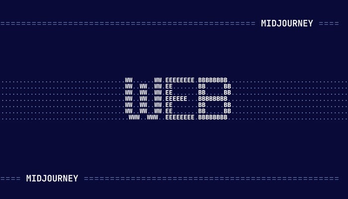 An undated image of Midjourneys web interface. — Midjourney