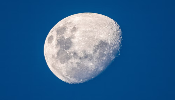 An undated image of a blue moon. — Unsplash