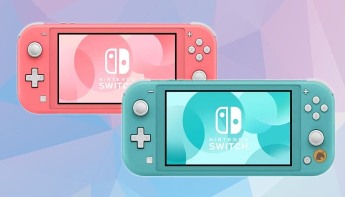 An undated image of Nintendo Switch Lite (Aloha Edition). — IGN