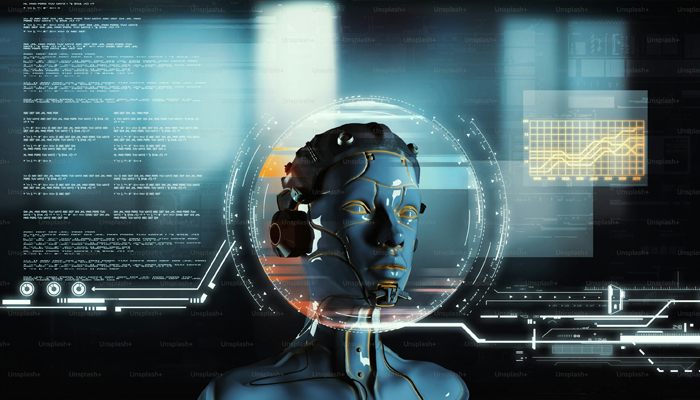 An undated image of AI robot. — Unsplash