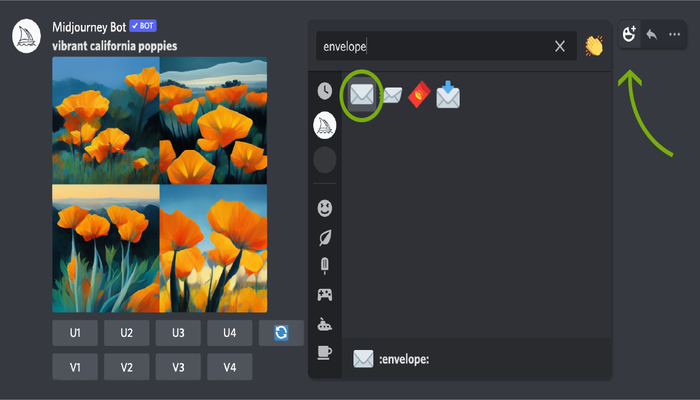 An undated image of Midjourney web interface. — Midjourney