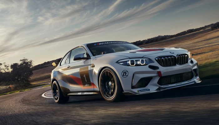 An undated image of BMW M2 CS Racing car. — BMW M