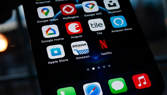 An undated image of app icons. — Unsplash