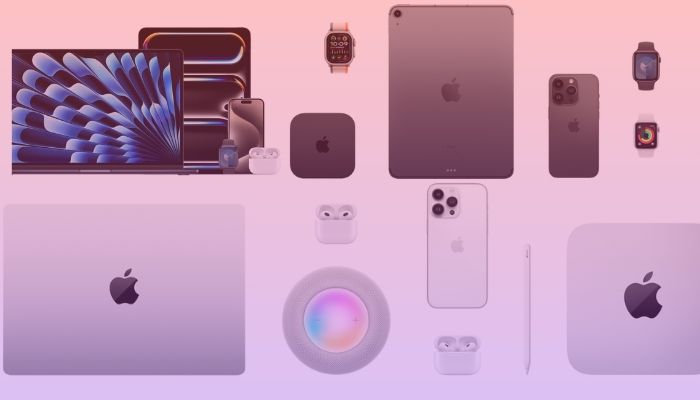 An undated image of Apple products. — Apple Store