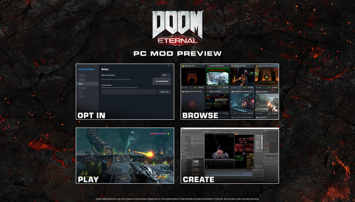 An undated image of Doom games interface. — idSoftware