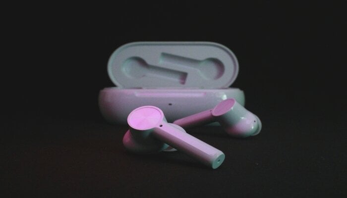 An undated image of wireless earbuds. — Unsplash
