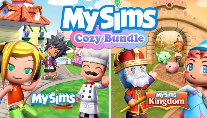 An undated image of MySims: Cozy Bundle poster. — Nintendo