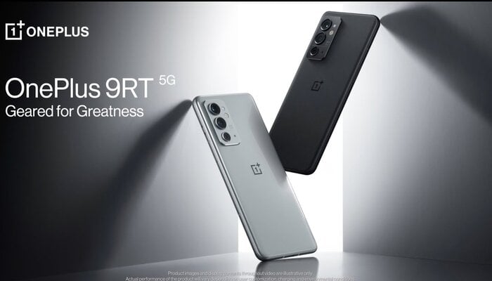 An undated image of OnePlus 9RT 5G. — OnePlus