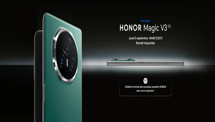 An undated image of Honor Magic V3. — Honor