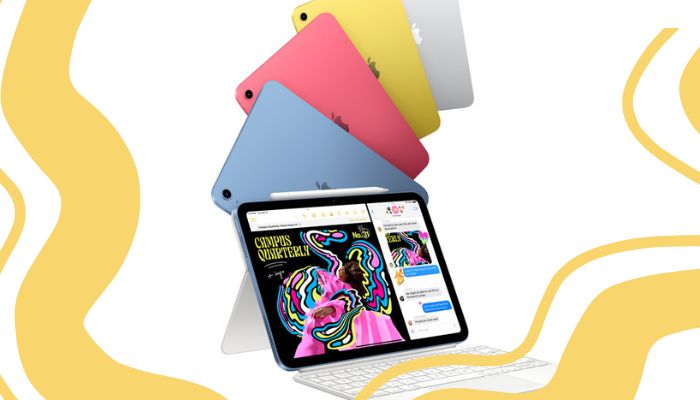An undated image of Apple 10th Generation iPad. — Apple/Canva