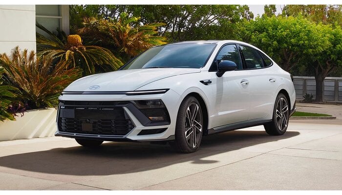 An undated image of 2024 Hyundai Sonata N Line. — Hyundai