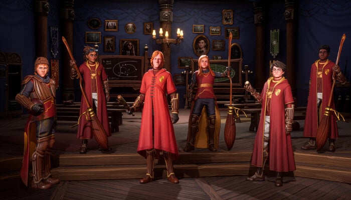 An undated image of Harry Potter Quidditch Champions characters. — Steam